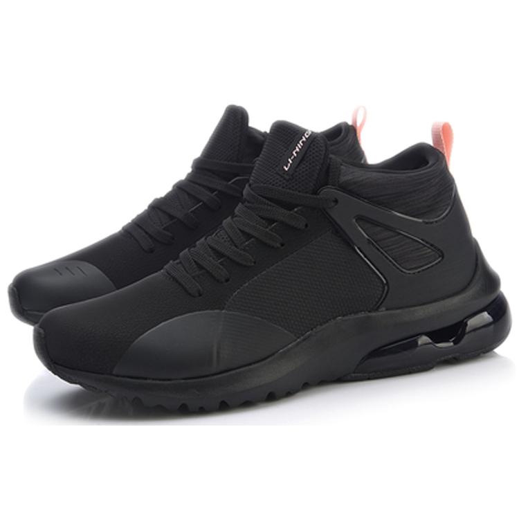 Li Ning Fabric Breathable High top Casual Shoes Women's AGLN138-3
