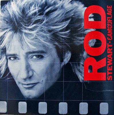 LP Record ROD STEWART - Camouflage (Special Guest : Jeff Be 9250951,125095 WARNER BROS 1984 US Rock Used
