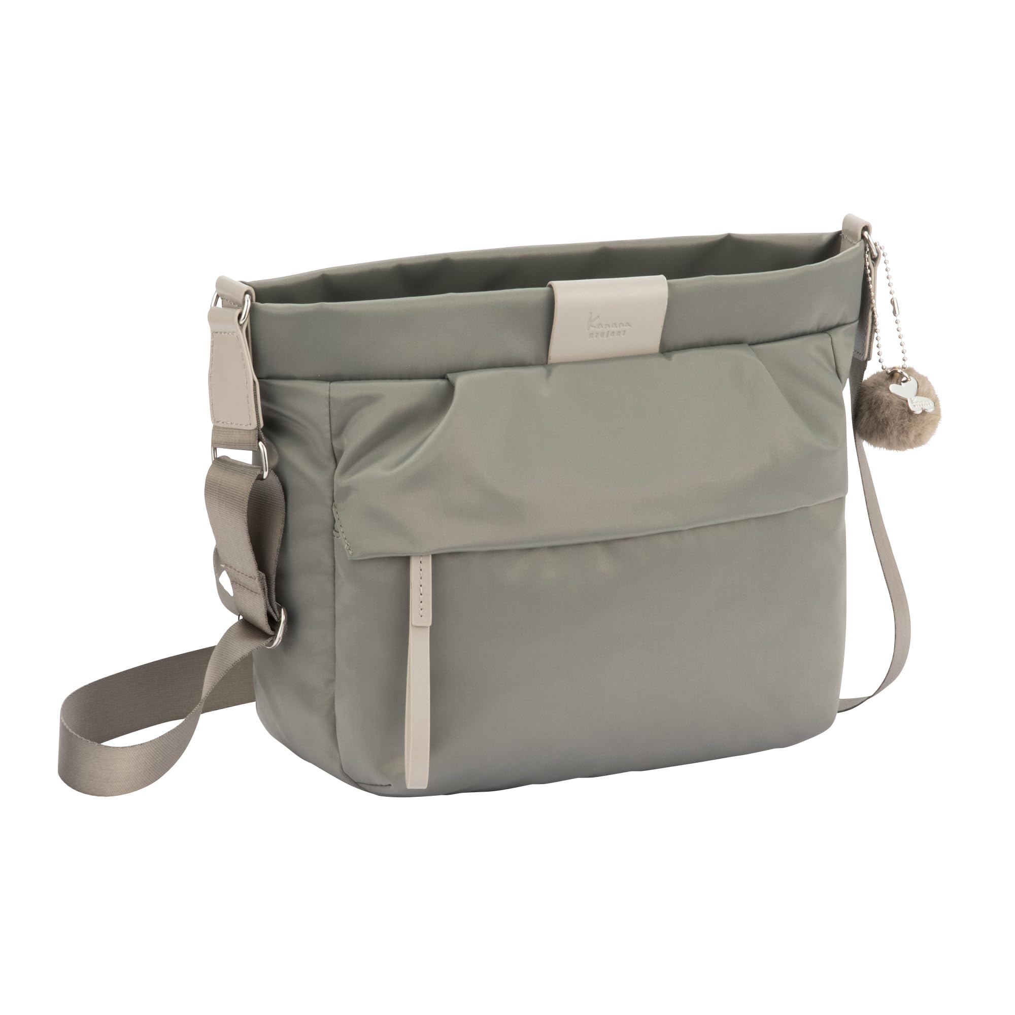 Kanana Project Shoulder Greige PJ16-2nd Bag, 6L, Horizontal, 20142,