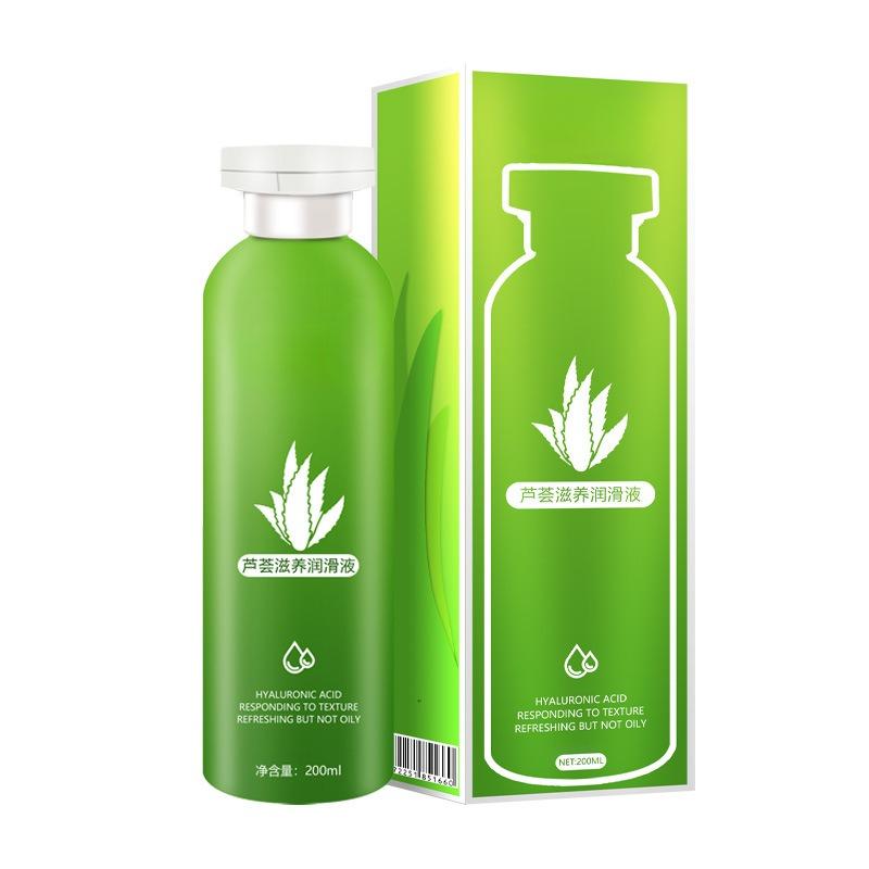 Aloe Vera Infused Personal Lubricant 200ML - Water-Based Lube Non-Greasy Adult Enhanced Intimacy Product
