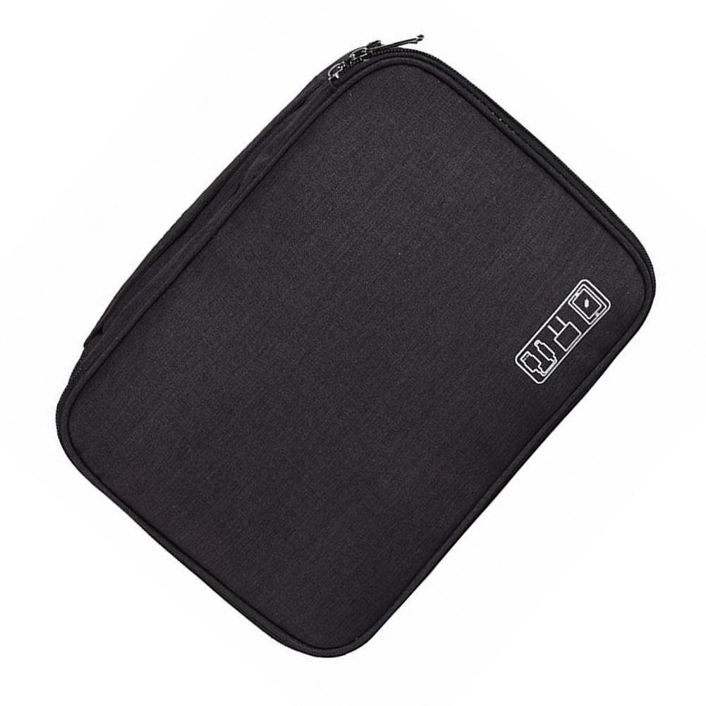 Travel Cable Storage Bag Compact USB Gadget Organizer Bag Multi-Pocketed Tools Accessories Versatile Application