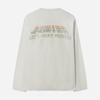 DOD Lettering Graphic Long Sleeve T-Shirt (Ivory)