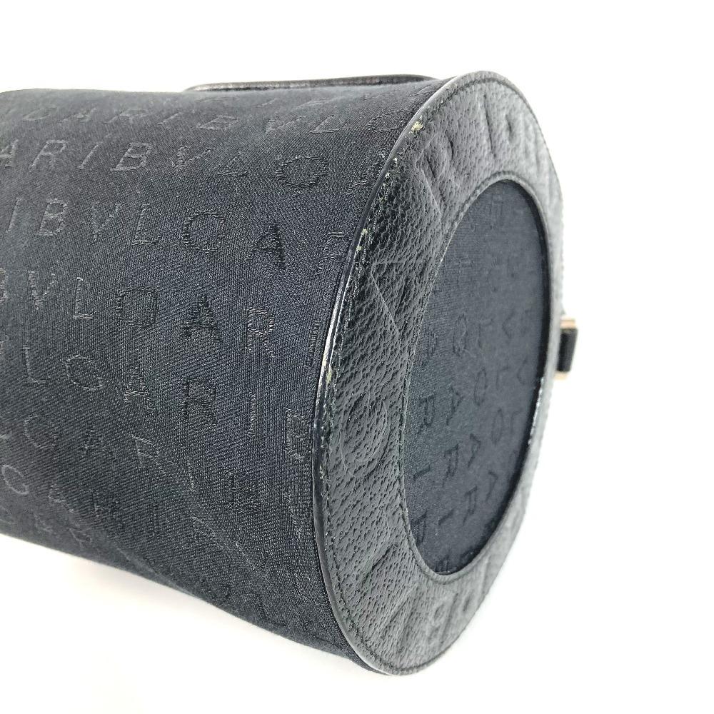 Bvlgari BVLGARI BVLGARI Logo Bag Flap Drum Type Shoulder Bag Hand Bag