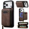 Detachable Magnetic Wallet Leather Phone Case for IPhone 17 Pro Max Air 16 Plus 15 14 13 12 11 Pro 16E Anti-Theft Brush Cover