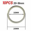 10pc Circular Saw Blade Reducing Rings Conversion Ring Cutting Disc Inner Hole Adapter 16/20/25.4/30mm Woodworking Tools Washer
