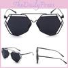 Classic And Stylish Oversized Designer Sunglasses For Women With Metal Frame