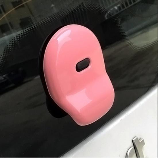 For New Smart Fortwo 453 Car Trunk Door Handle Decoration Rear Door Knob Case Cover Moulding Sticker Trim Modified