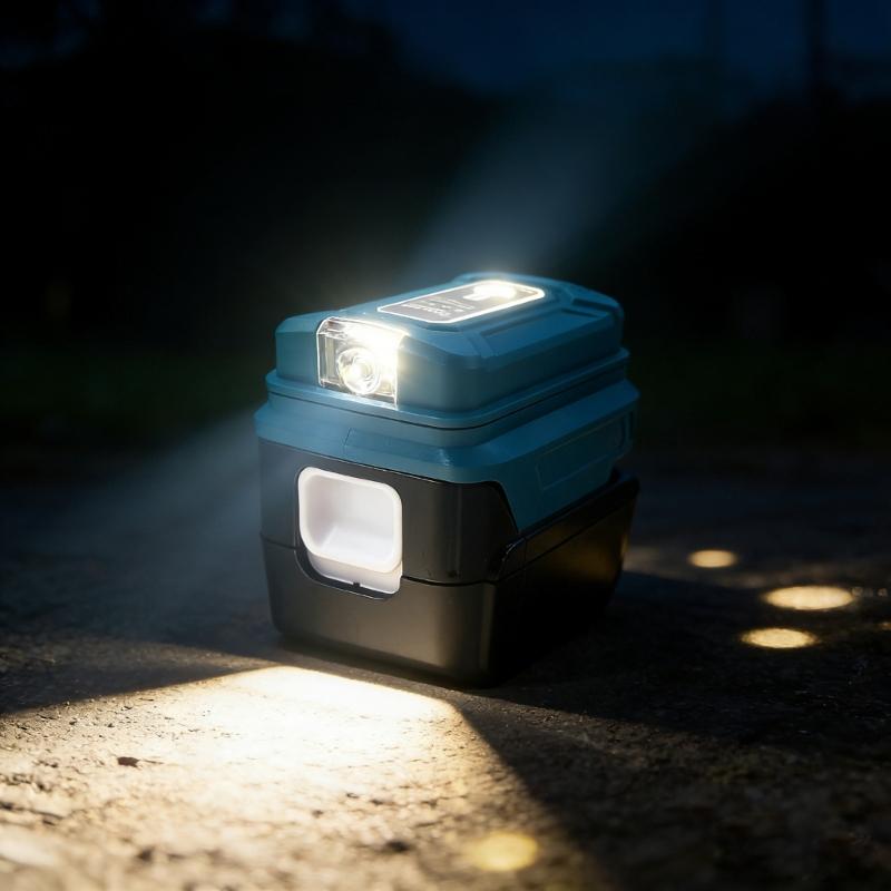 Portable Power Tool Upgrades Converter For Selected 18V Battery To Add LED Light Efficiency Power Tool Parts