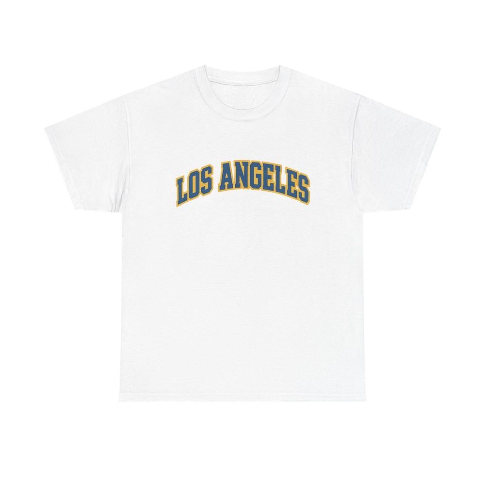 Vintage Los Angeles Football Tee Unisex Shirt for Sports Fans Retro LA Graphic Unisex T-Shirt M