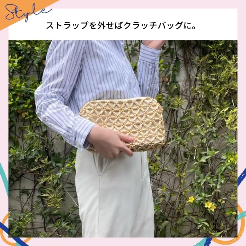 Beaded bag, shoulder bag, handbag, clutch bag, cute for women