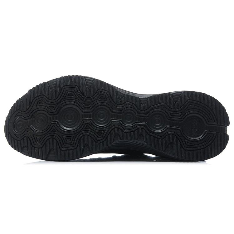 Li Ning YueYing Element Textile, Synthetic Leather Cushioning Slip Resistant Abrasion Resistant Low top Running Shoes ARHR223-5