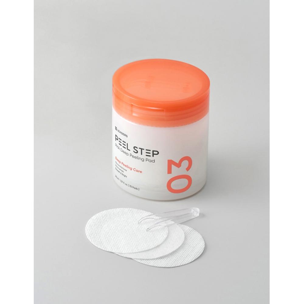 Leaders PilStep Paha Deep 3 Step Peeling Pads 70 Sheets