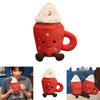 Ice Cream Character Soft Toy With Refillable Filling For Kids Gift And Playtime Fun