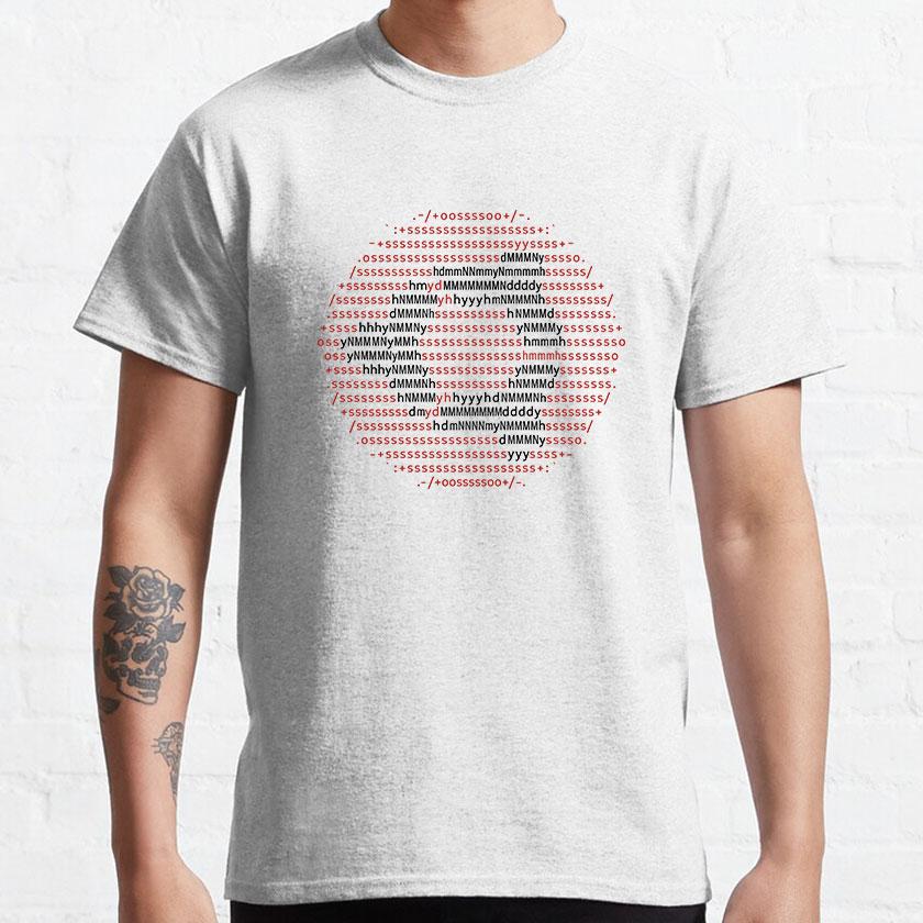 Ubuntu Linux Neofetch ASCII Art Programmer Tux Coder Java Linux Penguin Funny T Shirt 100% Cotton Printed Plus Size Clothing