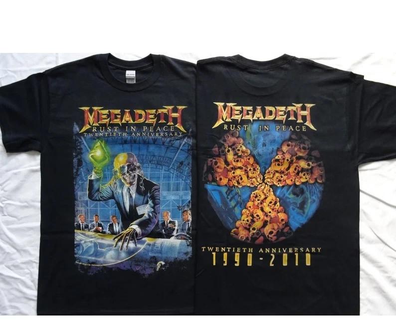 Megadeth Rust in Peace 20th Anniversary Official Band T-Shirt – Classic Thrash XXXXL