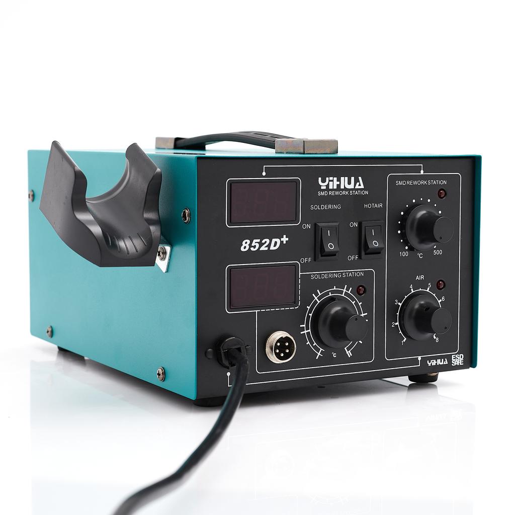 Yihua 852D+ 2-In-1 Soldering Station