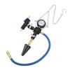 Coolant Refill Tool Kit 90psi Accurate Gauge Scale Flexible Hose Radiator Pressure Tester Kit