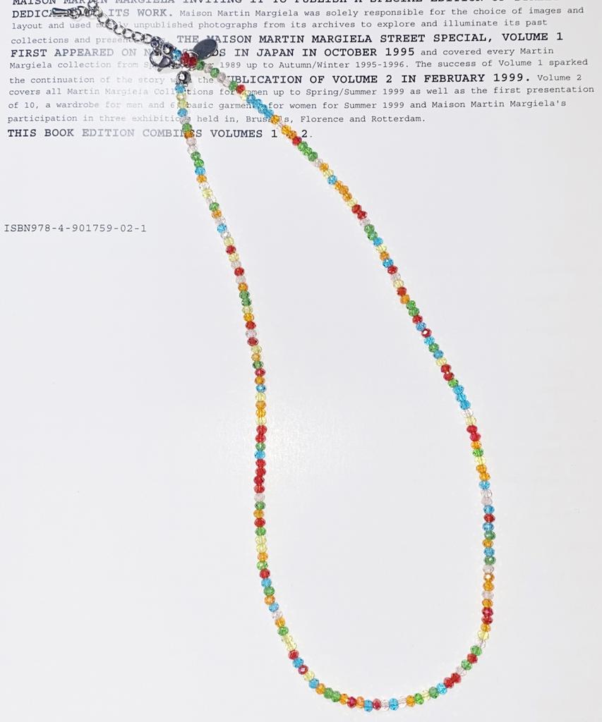 Runds Crystal Bead Necklace (5 Colors)