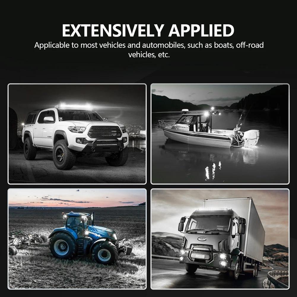 12V 24V Spotlight LED Light Bar Slim LED Work Light Bar for Truck Atv Car Driving Fog Light Accessories 4x4