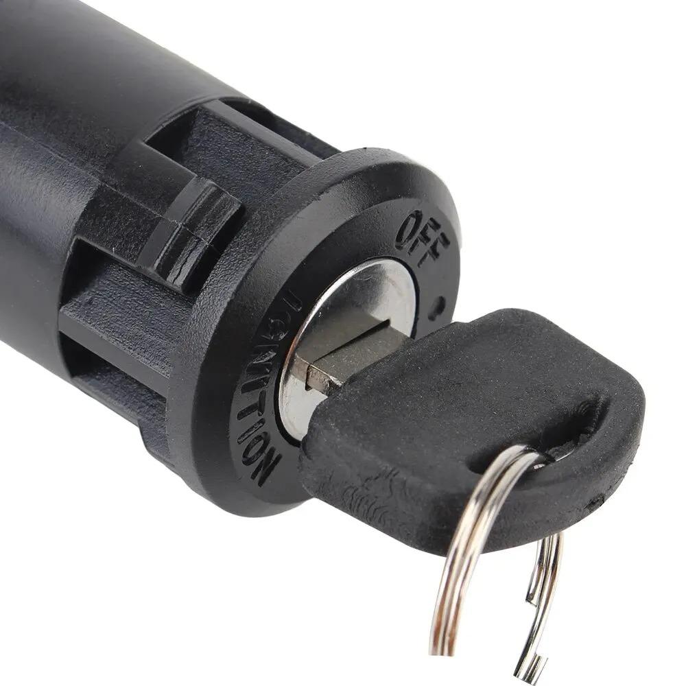 

1 шт. Мотоцикл с проводом Замок зажигания Ключ Переключатель стартера Замки двери Квадроцикл Для Suzuki Для Honda 50cc-250cc чёрный