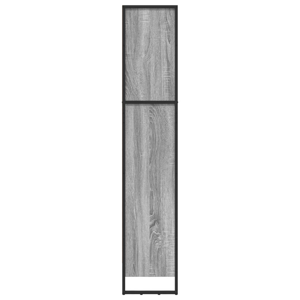 Bookshelf 60 x 30 x 155 cm Engineered Wood Grey Sonoma