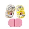 Portable Travel Mini Sewing Kit Buttons Pins Storage Boxes Handmade DIY Sewing Tools Scissor Thimble Needle Threads Box Set