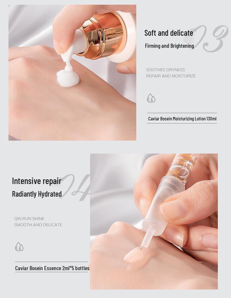 Bodie Caviar Bosein Luxury Skincare: 15-Piece Hydrating & Moisturizing Beauty Set