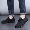 Flying Woven Mesh Men's Shoes New Outdoor Soft-soled Lightweight Casual Shoes Men's Large-size Shoes In Spring