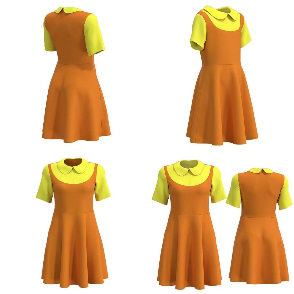 High Quality Squid Game Cosplay Costume Dress New Materials Flexible And Stylish
