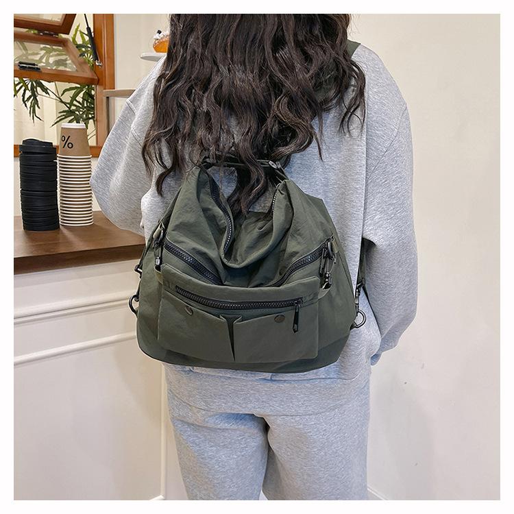 Tragetasche Damen große Kapazität 2025 neu Sommer Freizeit Nischen-Design Umhängetasche Multifunktionaler Rucksack
