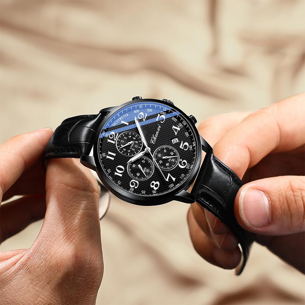 CHENXI Business Watches For Men Multi-functional Fashion Quartz Man Watch Calendar Luminous Chronograph Men's Wristwatches
