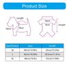Adjustable Cats Recovery Jumpsuit Cotton Protective Garment Prevents Licking Promotes Healing For Spayed Female Cats