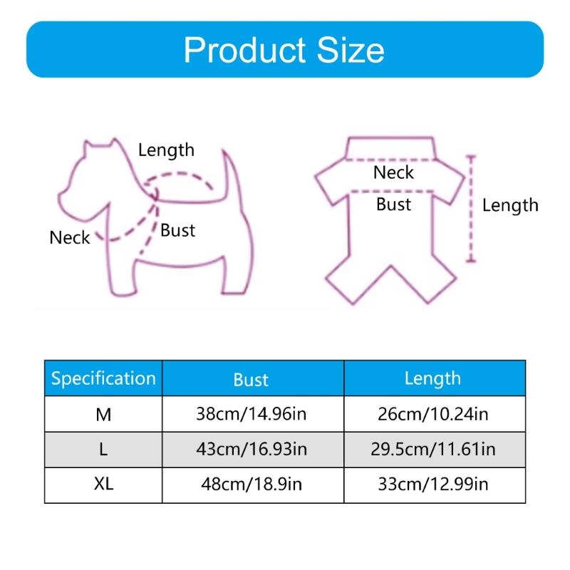 Adjustable Cats Recovery Jumpsuit Cotton Protective Garment Prevents Licking Promotes Healing For Spayed Female Cats