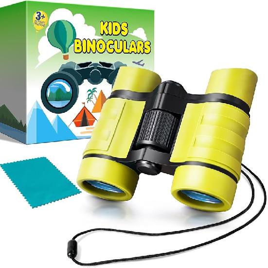 Kids Binoculars for Ages 3-12, Outdoor Exploration Toys - Perfect for Bird Watching, Camping, and Outdoor Activities
