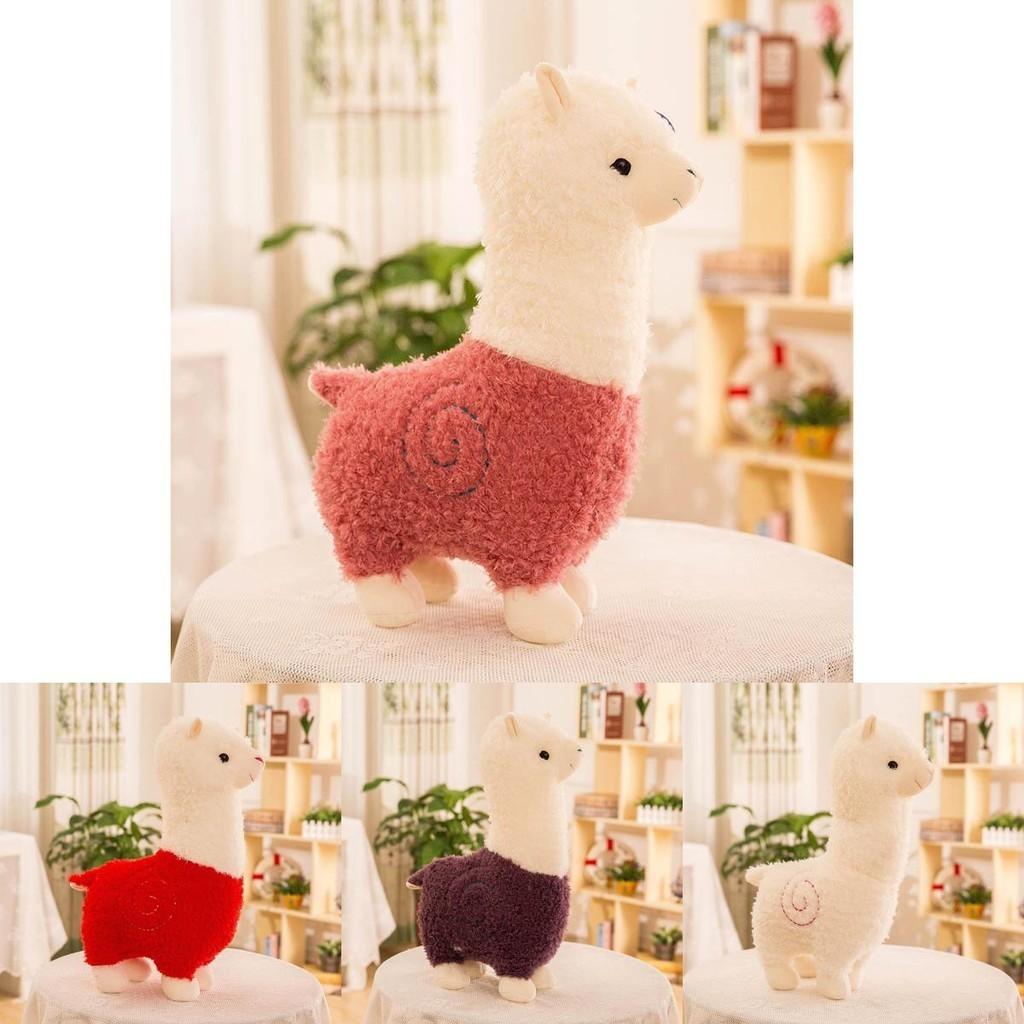 Entzückendes Alpaka Plüschpuppen Spielzeug mit lieblicher kleiner Schaf-Design in verschiedenen Farben
