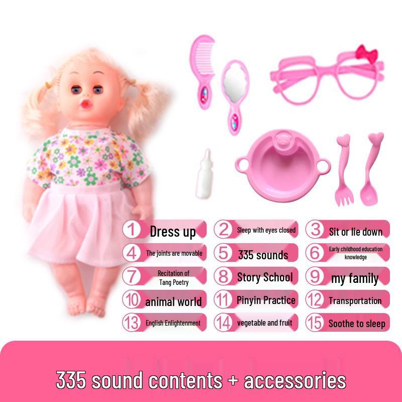 Dollhouse Stroller: Pretend Play Toy for Children