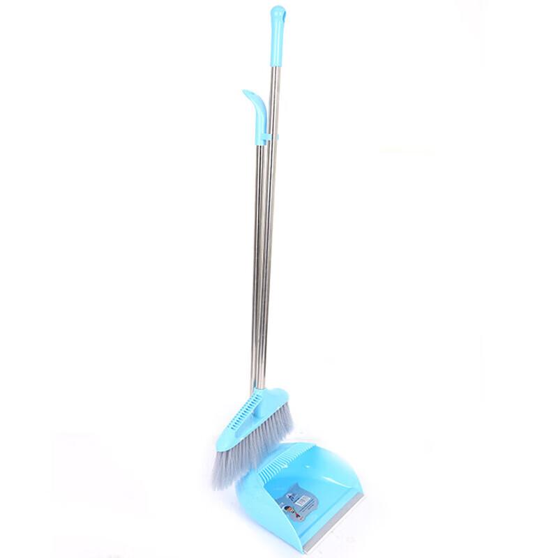Shuangan Broom and Dustpan Set with Soft Bristles