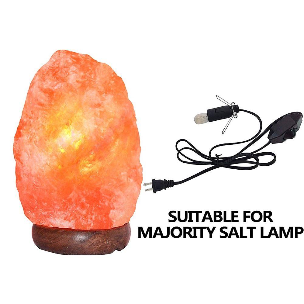 Durable with Dimmer Switch E12 Bulbs Salt Rock Lamps Salt Lamp Salt Lamp Cord Light Bulb Holder
