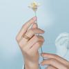 S925 Sterling Silver Ring Korean Style Airy Open Ring