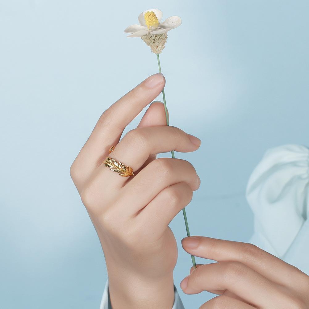 S925 Sterling Silver Ring Korean Style Airy Open Ring