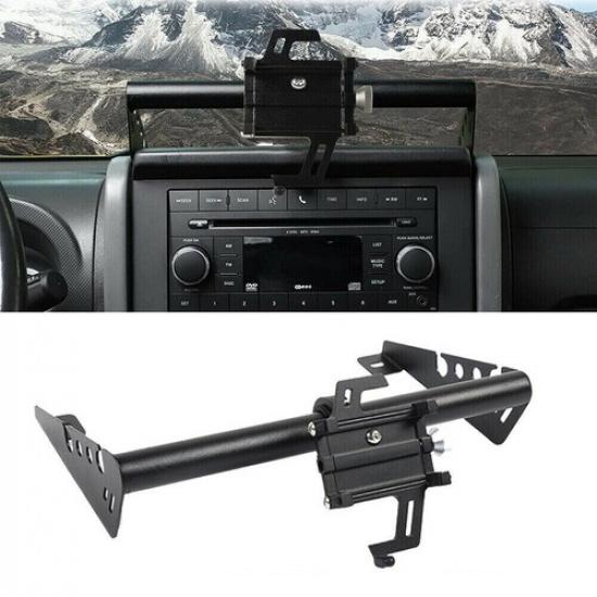 Dashboard Mount GPS Phone Holder Stand Bracket For Jeep Wrangler JK JKU 2007-10