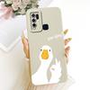 For Vivo Y30 Y50 Case 1935 1938 Cute Cat Duck Cartoon Cover Soft TPU Phone Cases For Vivo Y50 Y 30 VivoY30 VvioY50 Fundas Bumper