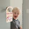 With Bag Tooth Door Hanging Pendant With Slot Hanging Wooden Tooth Fairy Holder Wear Resistant Tooth Hanging Holder Door