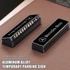 Car Temporary Parking Card Phone Number Hidden Stop Sign Card Plate For Benz Exclusive AMG SPRINTER V CLASS VIANO W124 W203 W204