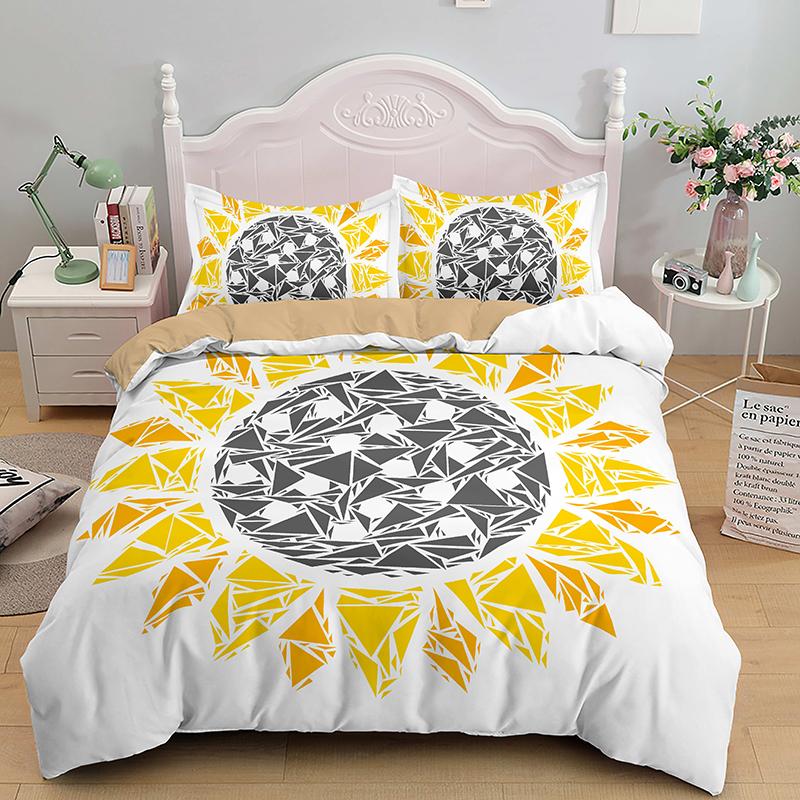 High-End Premium 3D Colorful Flowers King Quen Double Soft Duvet Cover Floral Beding Set Women Comfortable Quilt Cover Black Warm Comforter Cover