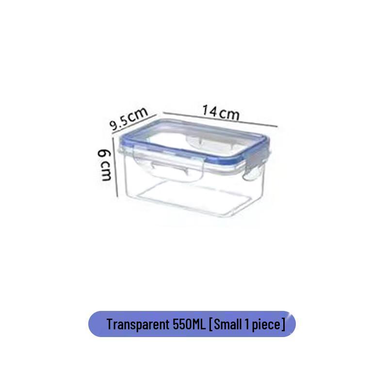 Plastikowy zestaw pojemników do przechowywania żywności, nadający się do kuchenki mikrofalowej