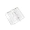 10Pcs Durable Transparent Folding Hinge Acrylic Foldable Door Hinges 270 Degree Clear Furniture Hardware DIY Cabinet Door Box