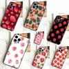 Cute Strawberry Phone Case For iPhone 13 12 14 11 16 15 Pro Max Plus Mini 7 8 X XR XS Max Cover