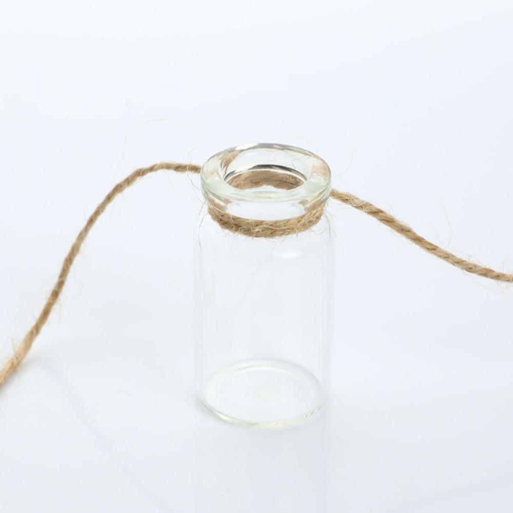 Flower Plant Hydroponic Container Home Decor Glass Vase Wind Chimes Hanging Vase 1 Strings