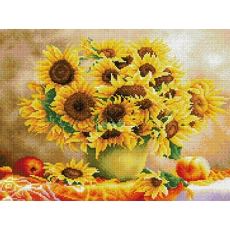 DIY Diamond Painting Flower Diamond Art Diamond Embroidery Full Round Drill Home Decor Gift